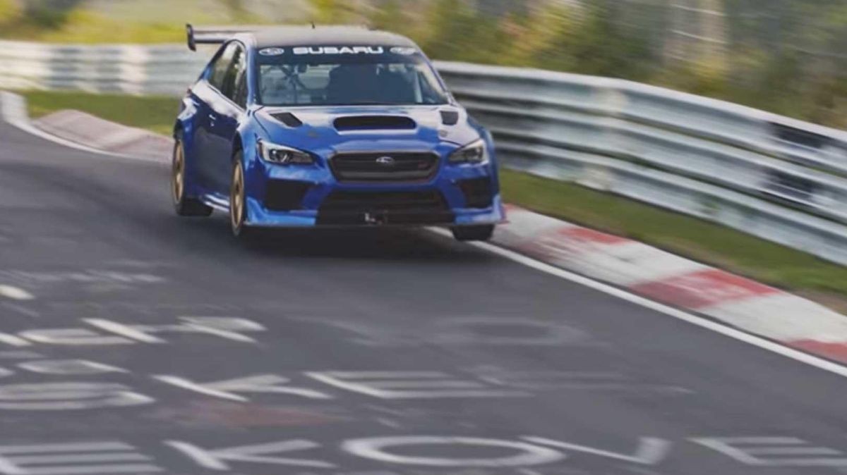 Šílené Subaru WRX STI zdolává Nürburgring pod 7 minut
